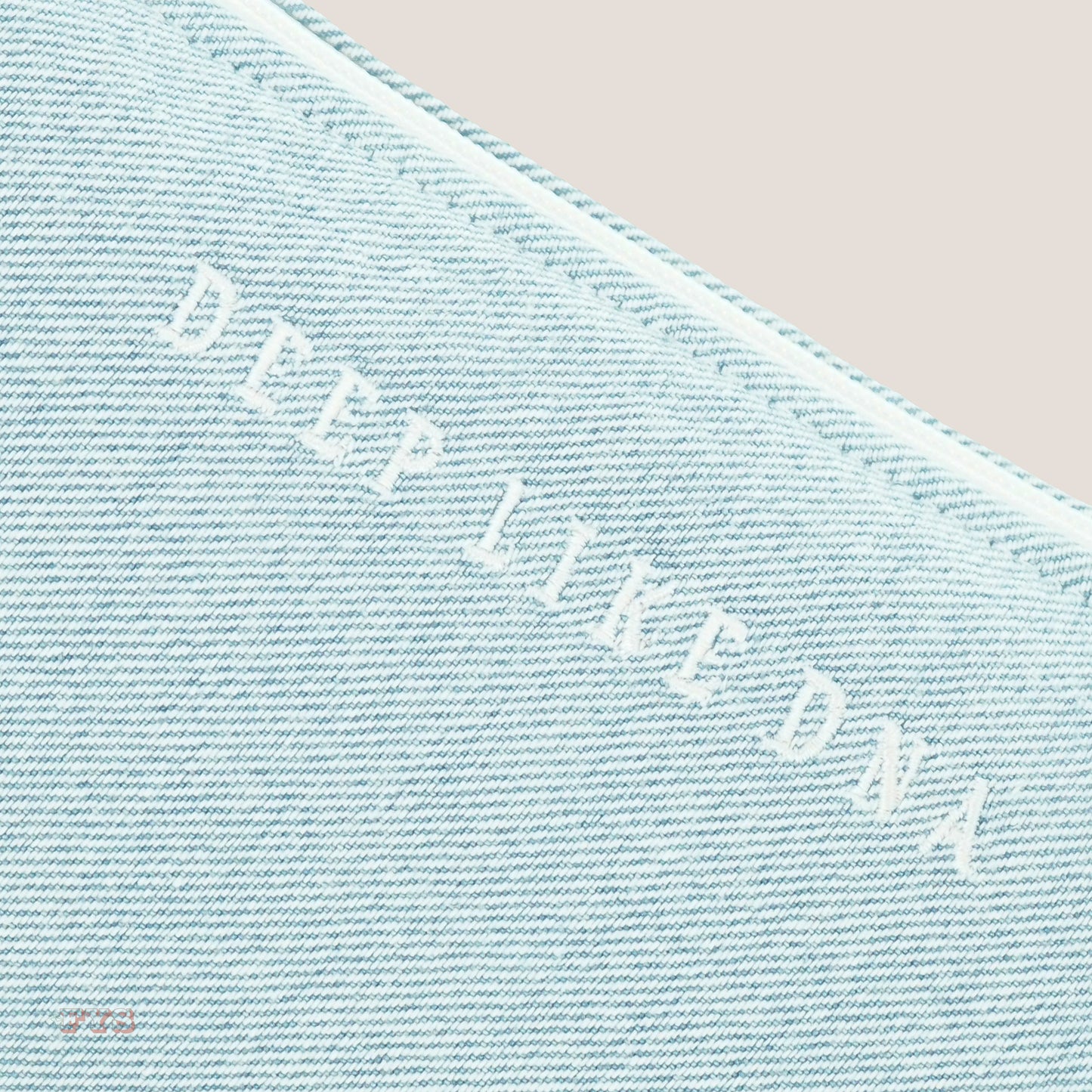 Standing Next to You Denim Bag