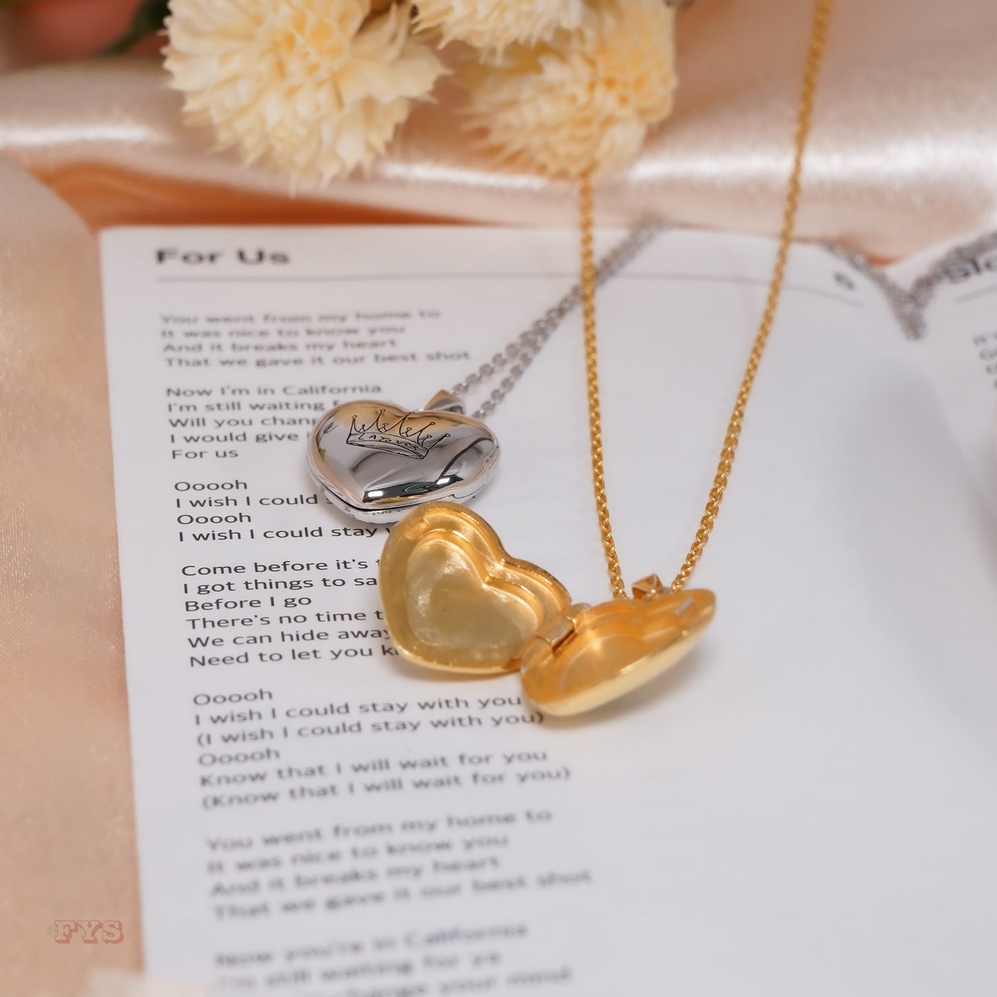 For Us Locket Necklace