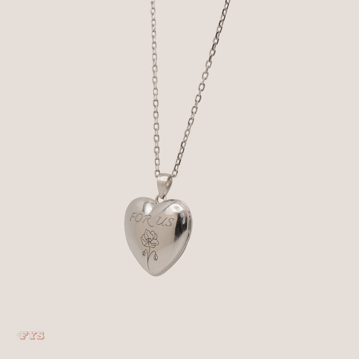 For Us Locket Necklace