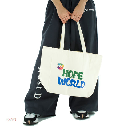 Hope World/Equal Sign Tote Bag